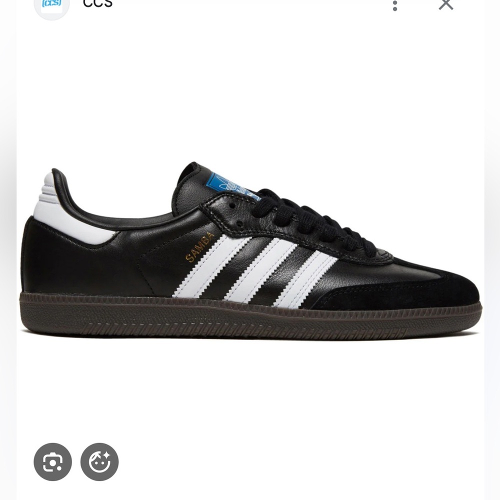 Adidas Samba Black and White Sneakers size 7 women